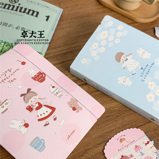 卓大王贴纸收纳册A5活页夹外壳拍立得相册小卡单格双格四格卡册