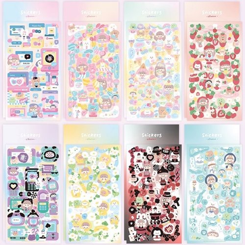 咕卡贴纸卓大王8月新品