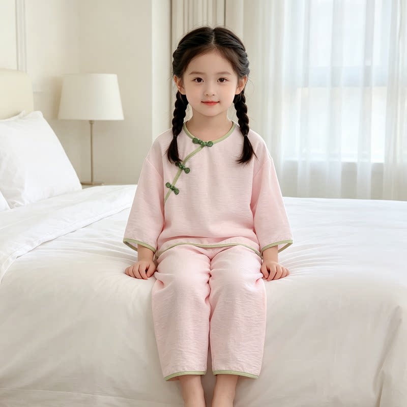 云朵棉新中式聚酯纤维冬季家居服