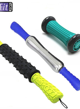 美国GOFIT肌肉按摩棒健身滚轴 筋膜棒滚轮按摩棒运动放松恢复肌肉