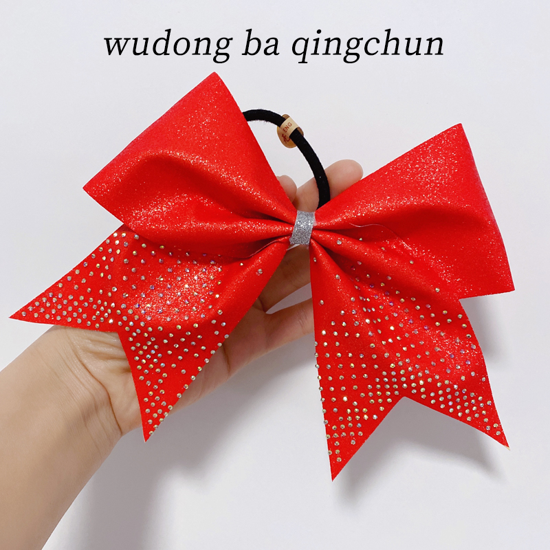 拉拉队头饰蝴蝶结健美操