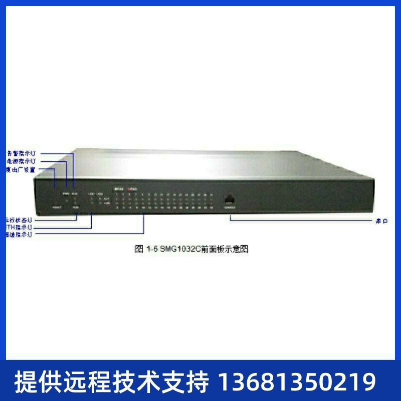 synway/三汇模拟语音网关SMG1032C-16S16O 16个FXS口16个SIP话机