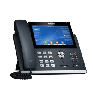 高端大屏触控 IP网络电话机 桌面办 T48U Yealink亿联IP电话机SIP