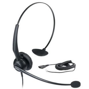 Yealink亿联呼叫中心客服耳机YHS33 YHS34IP话务降噪耳麦配QD线