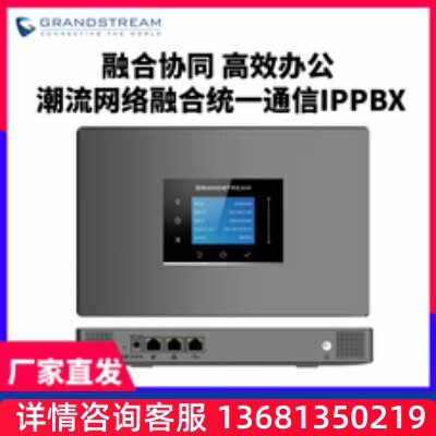 Grandstream潮流UCM6300A电话程控交换机 IP网络 IPPBX/SIP协议服
