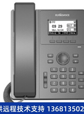 FLYINGVOICE飞音时代IP电话机P10G千兆双网口支持POESIP 电话机