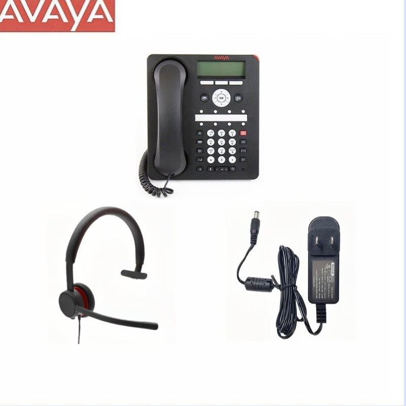 AVAYA 亚美亚 Avaya 1608话机 J100/1600系列电源适配器 L129耳机
