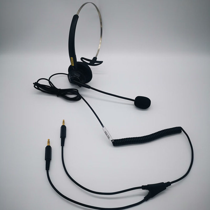 Yealtel优特尔E200降噪麦克风头戴式话务员耳机水晶头单双插头USB