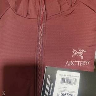 现货 Arcteryx Atom AR Hoody 始祖鸟阿童木棉服连帽 女 24107