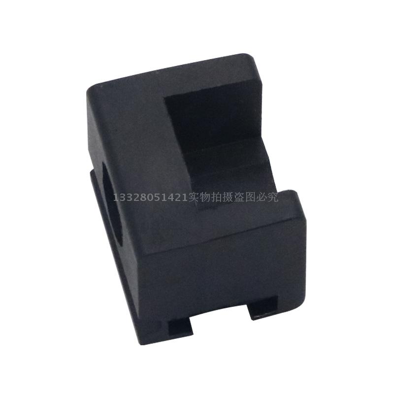 导向件PA黑色导向件扁锁杆配件