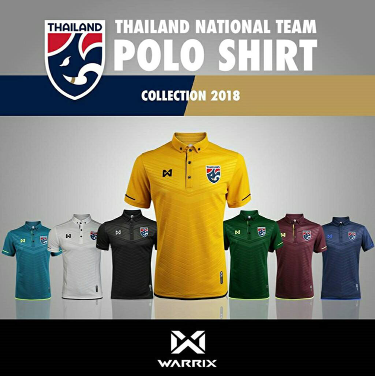 泰国队2018战象系列 Polo衫 超大尺码价格更高 下单前请联系客服
