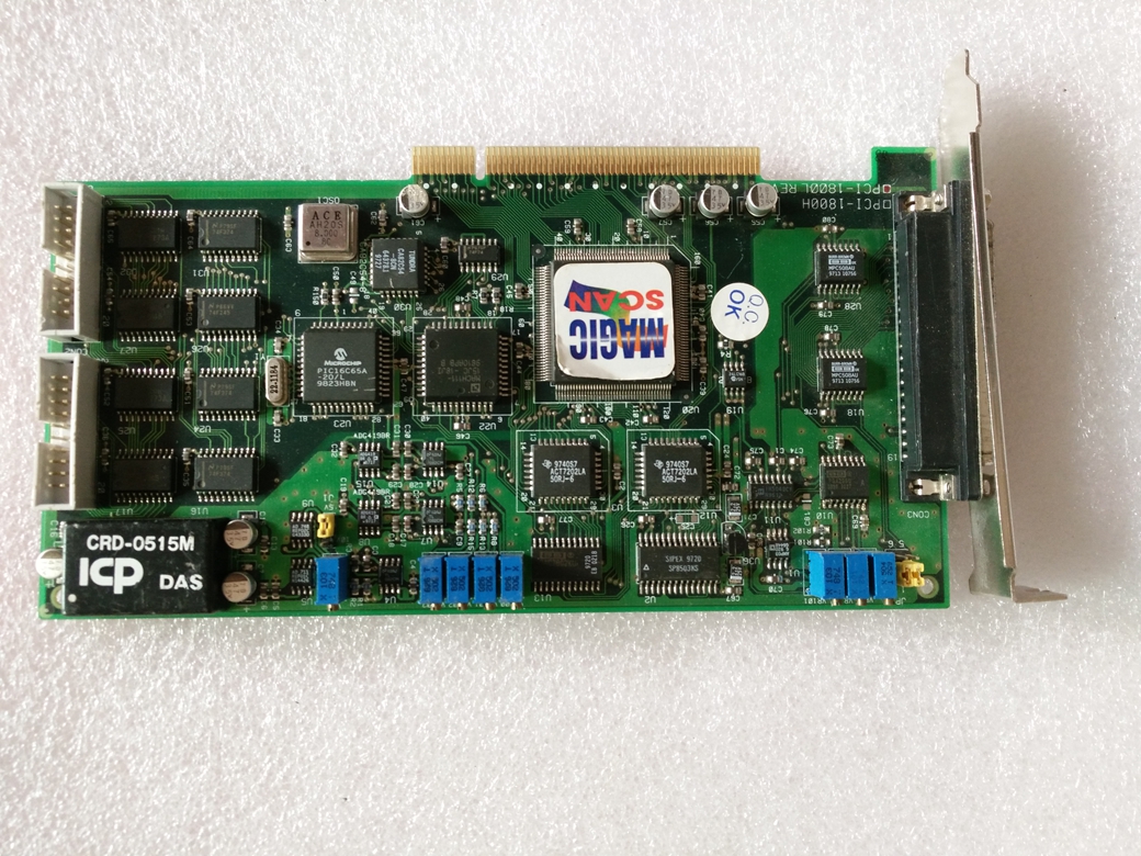 MAGIC SCAN泓格PCI-1800L REV:F模拟量低增益采