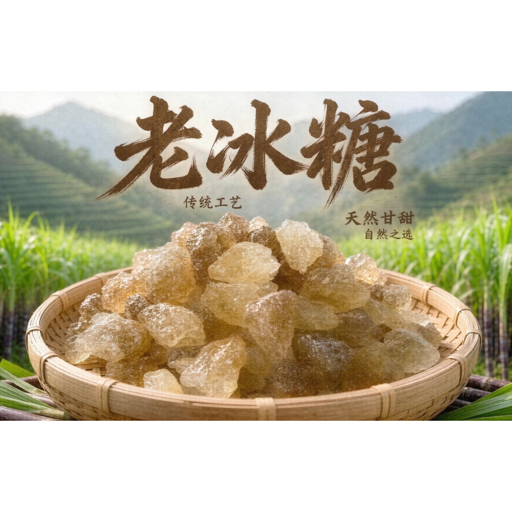 甘福源单晶体黄冰糖炖煮泡茶