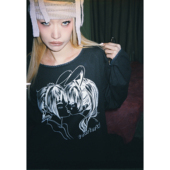 亲亲美少女 GIRLS FOURFORTY KISS TEE 亲肤软糯长袖 T恤