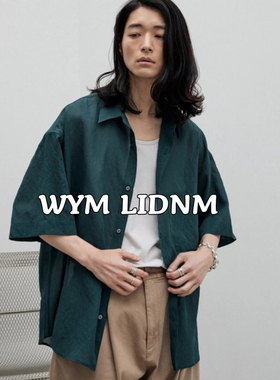 【衬衫】WYM LIDNM SHEER GEORGETTE HS SHIRT宽松短袖衬衫