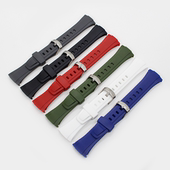 M650表带WVQ 适配WVA M640 M410黑色替换5161运动5110配件手表带