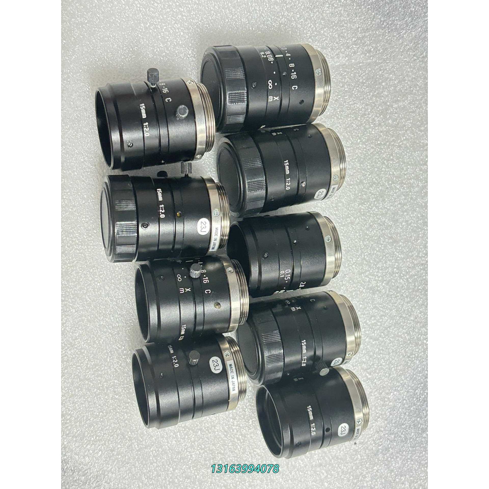 日本原装工业镜头，15mm/F2.0，C口，Made in议价