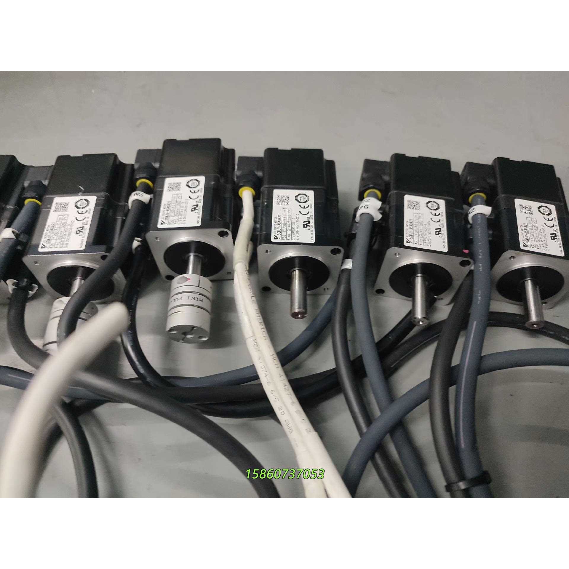 安川伺服电机SGMJV-A5ADA21,5系50W,拆机尾线议价