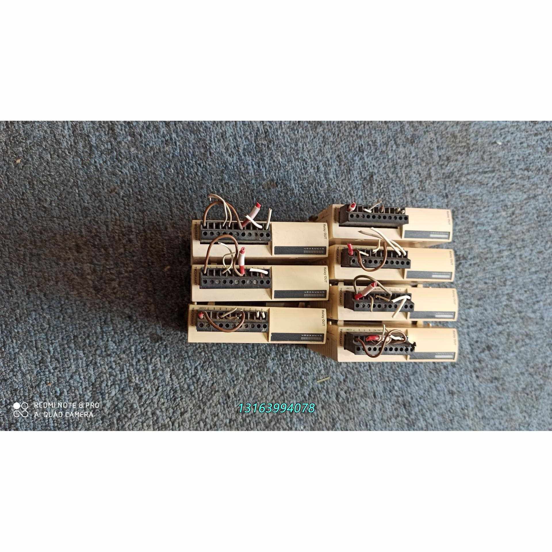 拆机PLC扩展模块 TM2DRA8RT，功能包好，议价