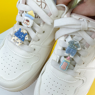 卡通鞋带扣适配空军帆布鞋板鞋diy可拆卸鞋子上面的装饰品配件扣
