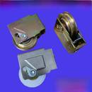 老式 7型铝合门滑轮纯铜静音轮推滚拉滑动门窗配件下轨窗金轴承轮