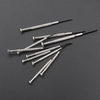修手表钟表螺丝批起子.8/1.02/1./1.4/1.6MM小一字十字0螺丝刀