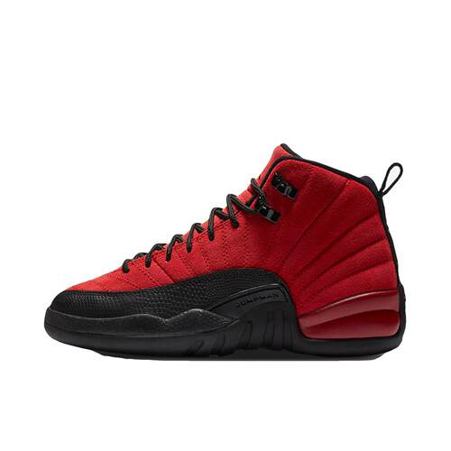 JORDAN Air Jordan 12 Retro（GS）黑红运动休闲鞋153265-602