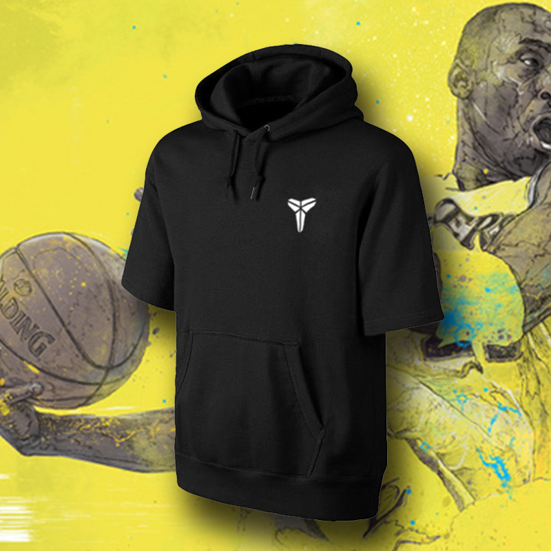 欧文篮球训练外套短袖连帽卫衣