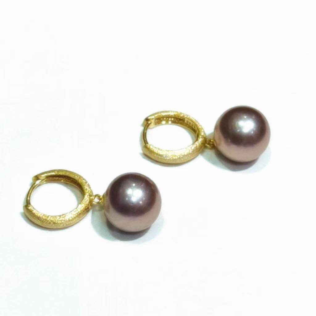 【六月粉丝专享】磨砂耳扣S925银淡水紫色系12-13mm,珠宝/钻石/翡翠,其他,淘宝优惠券,粉丝福利购,淘宝优惠卷