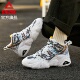 匹克态极金蝉子6371老爹鞋 男秋冬防风涂鸦软底回弹舒适高帮休闲鞋