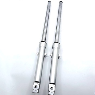 适用嘉陵70弯梁建设50助力车48CC摩托车前减震 前避震器 前叉一对