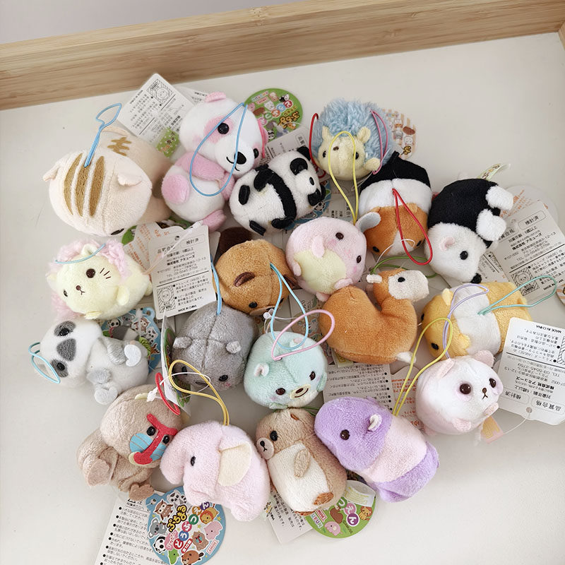 日本正版amuse小动物可爱豆袋迷你挂件 现货