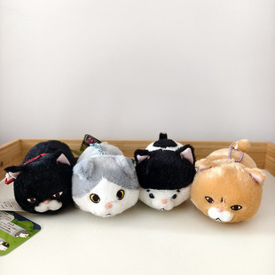 日本正版amuse英短猫金渐层可爱宠物猫大头猫毛绒挂件 现货