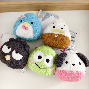 包邮日本采购sanrio周年限定饭团企鹅大眼蛙帕恰狗贝克鸭挂件