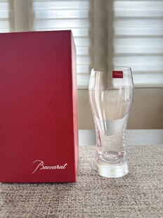 三得利万志|巴卡拉水晶啤酒杯水杯套装全新带盒