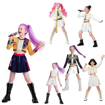 KPOP恶魔猎人流行歌手Cosplay服