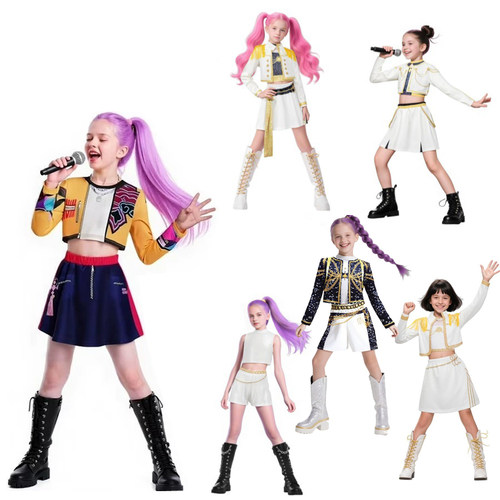 KPOP恶魔猎人流行歌手Cosplay服