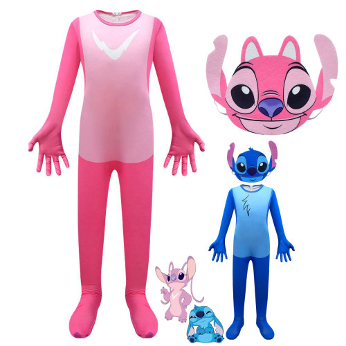 迪士尼可爱卡通史迪仔表演服