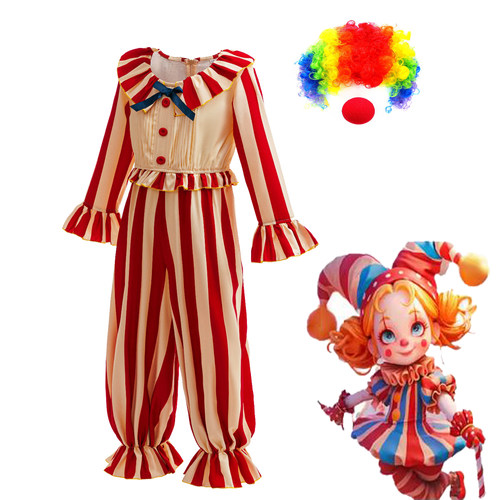 万圣节小丑服六一儿童节百变服装