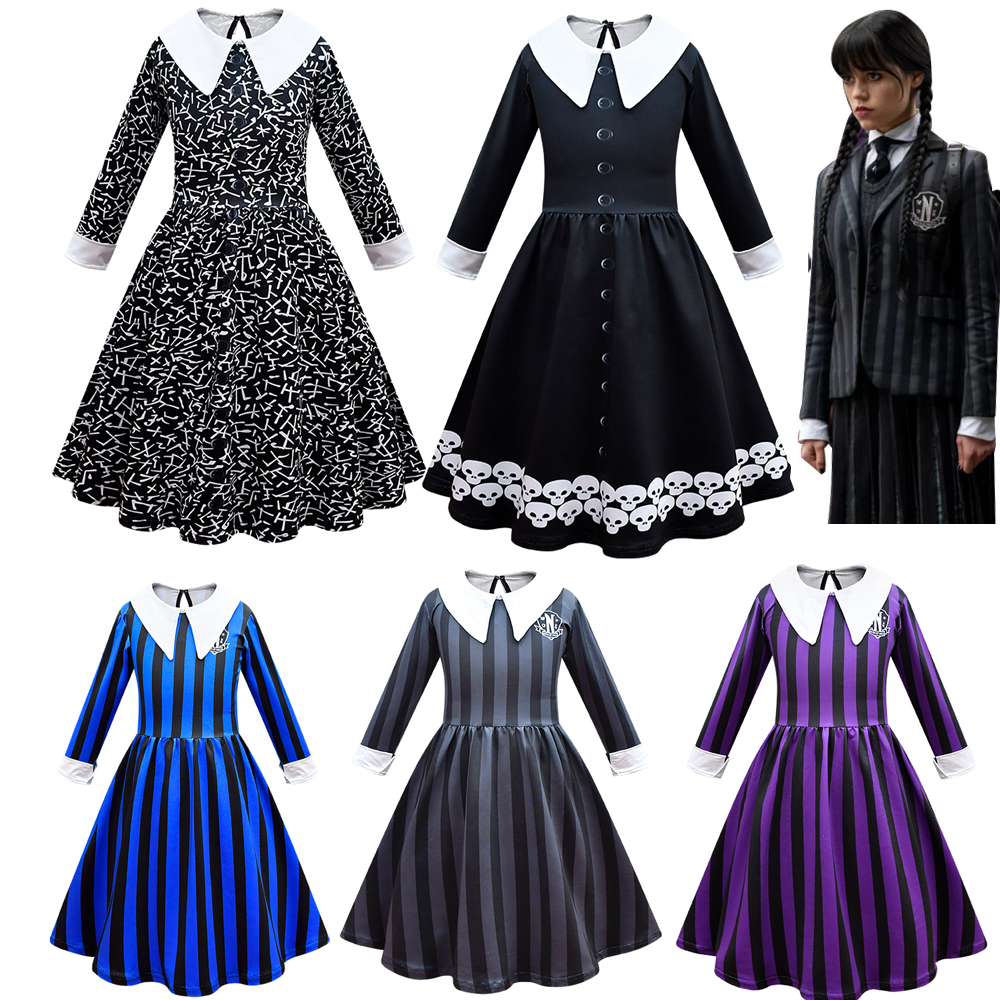 TheAddamsFamily星期三服装