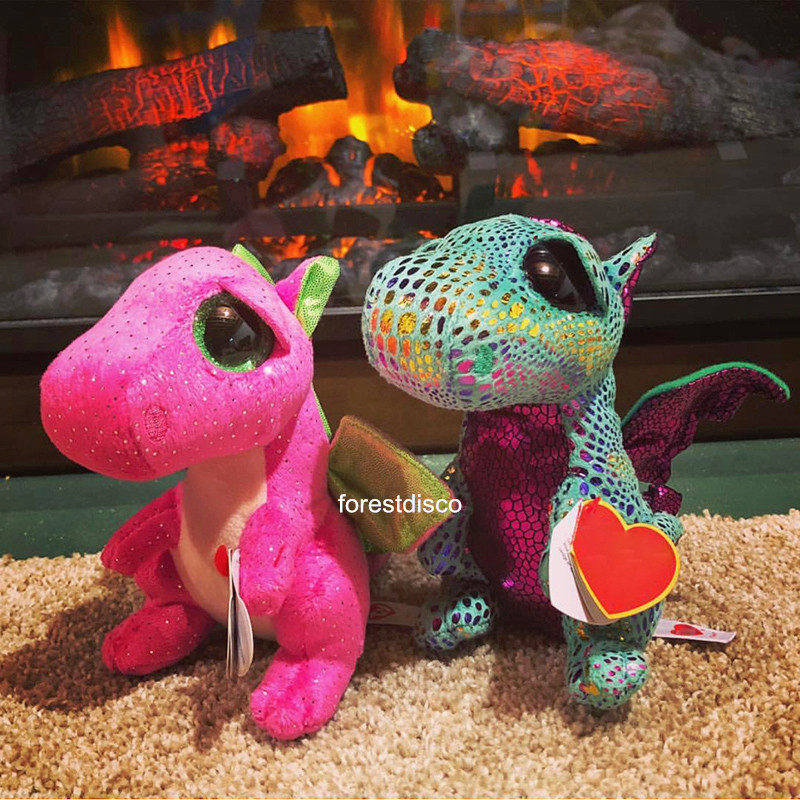 出口玩具小飞龙潮流公仔恐龙大眼睛毛绒玩偶霸王龙情侣娃娃礼物