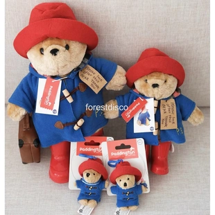 红靴帕丁顿熊小红帽熊熊毛绒玩具公仔礼物礼品儿童Paddington 经典