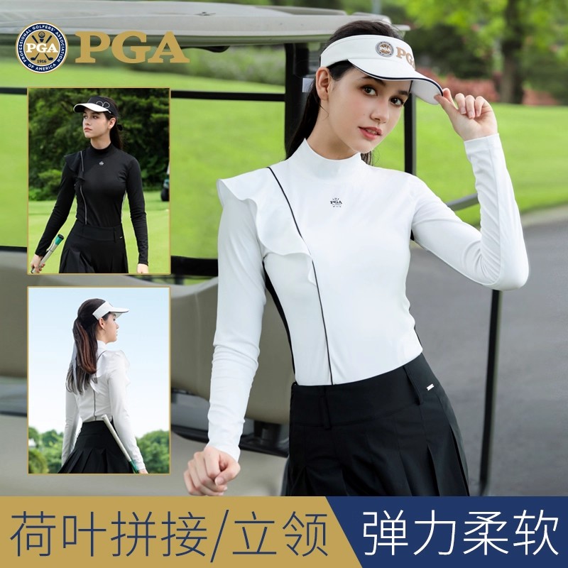 美国PGA高尔夫女装长袖短裙套装