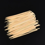Bi Gaojia's Single -Head Fine Toothsick 200 Hotel Environmentally Restaurant Toowsick Portable Bag Загрузка бамбуковой зубочистки