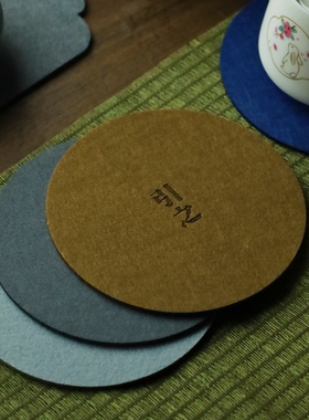 毛毡杯垫茶垫茶托养壶垫功夫茶具配件防磕吸水隔热垫壶承茶席零配