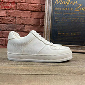 3G意大利软植鞣皮双线围沿条工艺低帮休闲运动鞋 左大师5555