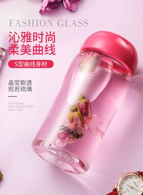 清水单层玻璃杯透明水杯玻璃