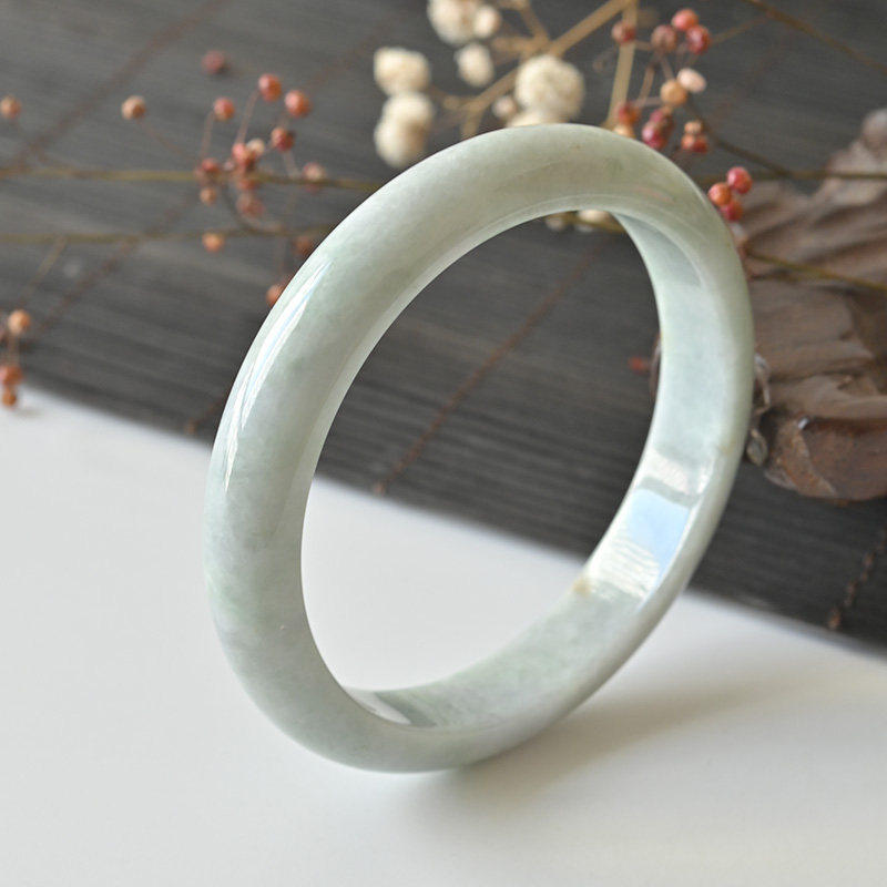 7缅甸玉石手镯一物一图