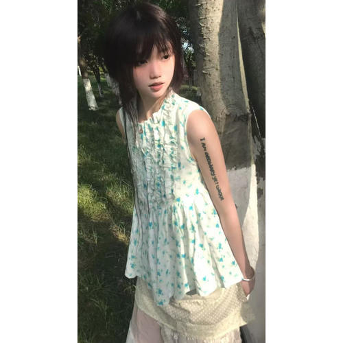 2025帛衣苑棉麻木耳边夏季马甲外套外出百搭