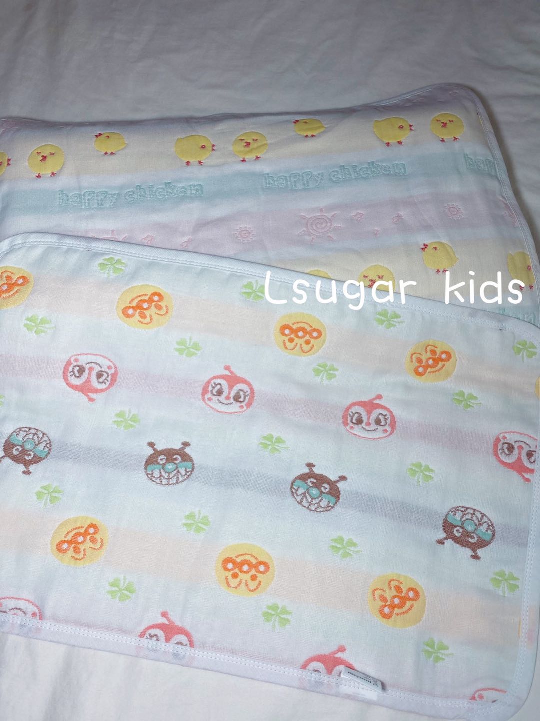 儿童枕巾六层纯棉纱布吸汗透气枕头垫巾新生儿全棉枕头巾拍嗝巾